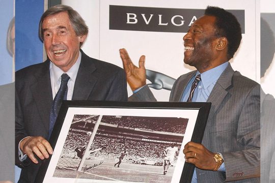 gordon banks - pele